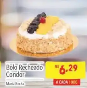 Supermercados Condor Bolo recheado condor oferta