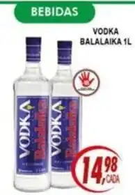 Kaçula Supermercados Vodka balalaika 1l oferta