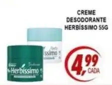 Kaçula Supermercados Creme desodorante herbíssimo oferta
