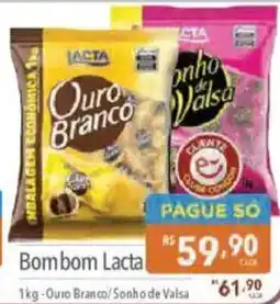 Supermercados Condor Bom bom lacta oferta