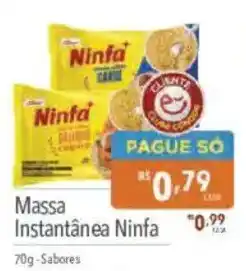 Supermercados Condor Massa instantânea ninfa oferta
