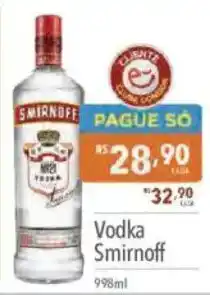 Supermercados Condor Vodka smirnoff oferta