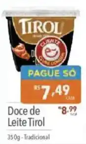 Supermercados Condor Doce de Leite Tirol oferta