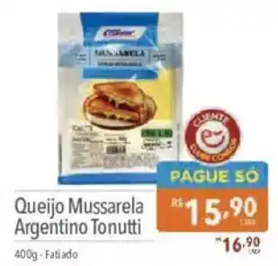 Supermercados Condor Queijo Mussarela Argentino Tonutti oferta