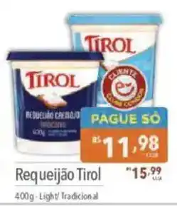 Supermercados Condor Requeijão tirol oferta