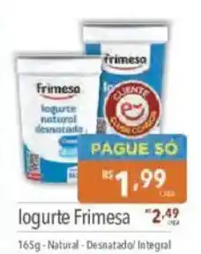 Supermercados Condor logurte frimesa oferta
