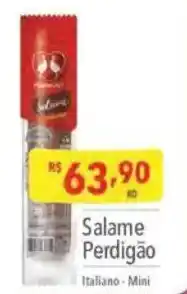 Supermercados Condor Salame Perdigão oferta
