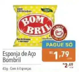 Supermercados Condor Esponja de Aço Bombril oferta