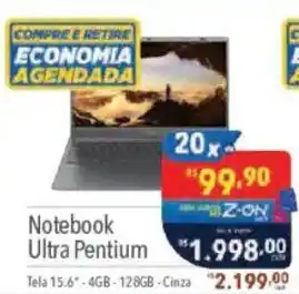 Supermercados Condor Notebook Ultra Pentium oferta