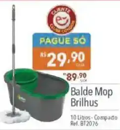 Supermercados Condor Balde Mop Brilhus oferta