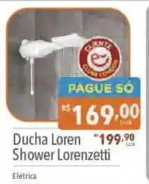 Supermercados Condor Ducha loren shower lorenzetti oferta