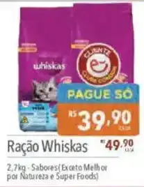 Supermercados Condor Ração Whiskas oferta