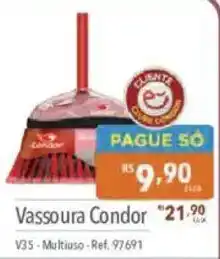 Supermercados Condor Vassoura condor oferta