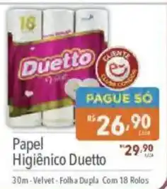 Supermercados Condor Papel Higiênico Duetto oferta
