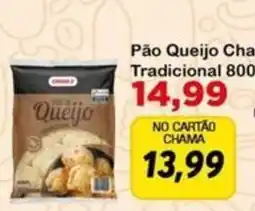 Chama Supermercados Pão Queijo Chá Tradicional oferta