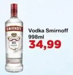 Chama Supermercados Vodka smirnoff oferta