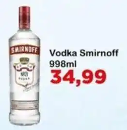 Chama Supermercados Vodka smirnoff oferta