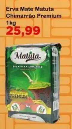 Chama Supermercados Erva mate matuta chimarrão premium oferta