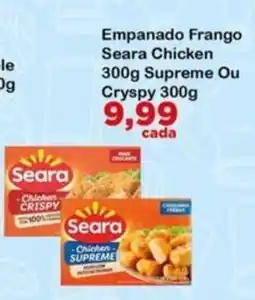 Chama Supermercados Empanado frango seara chicken oferta