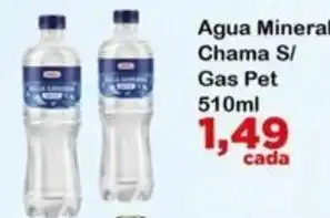 Chama Supermercados Agua Mineral Chama S/ Gas Pet oferta