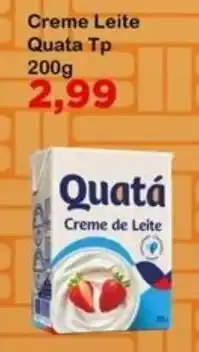 Chama Supermercados Creme Leite Quata Tp oferta