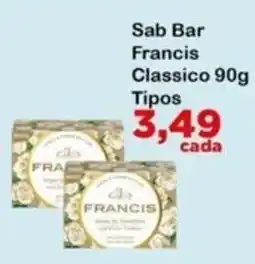 Chama Supermercados Sab Bar Francis Classico oferta