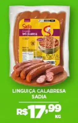 DB Supermercados Linguiça calabresa sadia oferta