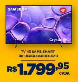 DB Supermercados tv 43 sams smart oferta