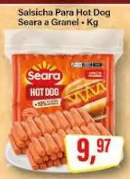 Rede Supermarket Salsicha Para Hot Dog Seara a Granel oferta