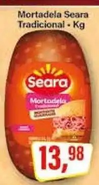 Rede Supermarket Mortadela Seara Tradicional oferta