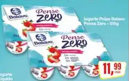 Rede Supermarket Iogurte Polpa Batavo Pense Zero - 510g oferta