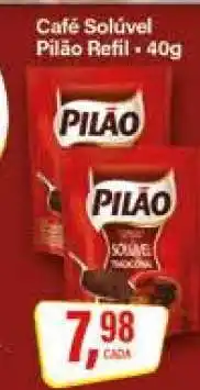 Rede Supermarket Café Solúvel Pilão Refil oferta