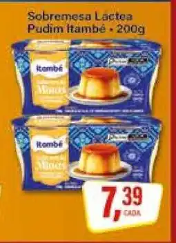 Rede Supermarket Sobremesa Láctea Pudim Itambé oferta