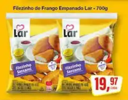 Rede Supermarket Filezinho de Frango Empanado Lar - 700g oferta