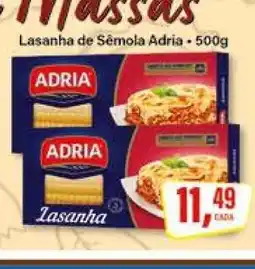 Rede Supermarket Lasanha de Sêmola Adria oferta