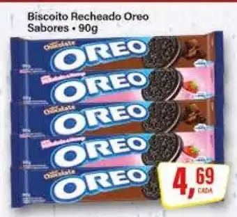 Rede Supermarket Biscoito Recheado Oreo Sabores oferta
