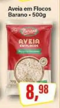 Rede Supermarket Aveia em Flocos Barano oferta