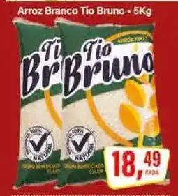 Rede Supermarket Arroz Branco Tio Bruno - 5Kg oferta