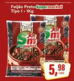 Rede Supermarket Feijão Preto Supermarket oferta