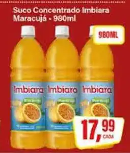 Rede Supermarket Suco Concentrado Imbiara Maracujá oferta