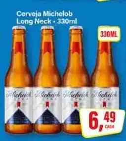 Rede Supermarket Cerveja Michelob Long Neck oferta