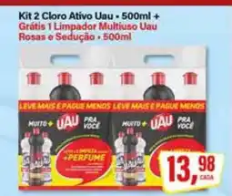 Rede Supermarket Kit 2 Cloro Ativo Uau oferta