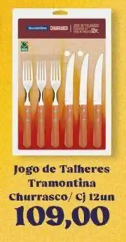 Supermercados Tauste Jogo de Talheres Tramontina Churrasco oferta