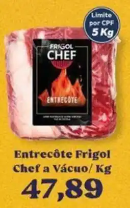 Supermercados Tauste Entrecote frigol chef a vácuo oferta