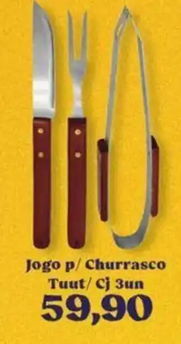 Supermercados Tauste Jogo p/ Churrasco oferta