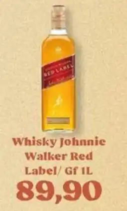 Supermercados Tauste Whisky Johnnie Walker Red Label oferta