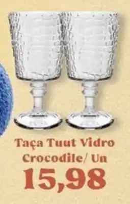 Supermercados Tauste Taça Tuut Vidro Crocodile oferta