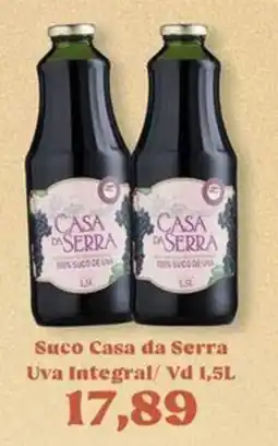 Supermercados Tauste Suco casa da serra uva integral oferta