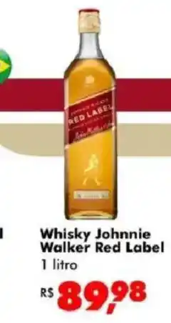 Big Box Whisky Johnnie Walker Red Label oferta