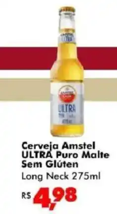 Big Box Cerveja Amstel ultra puro malte sem glúten oferta